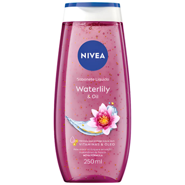 313167 Sabonete Nívea Water Lily & Oil Líquido 250ml