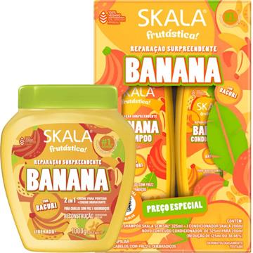 212801 Kit Skala Banana e Bacuri 3 Itens