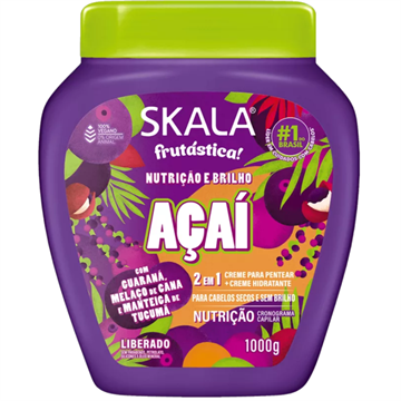 20690 Creme Skala Frutástica Açaí 2 em 1 1000g