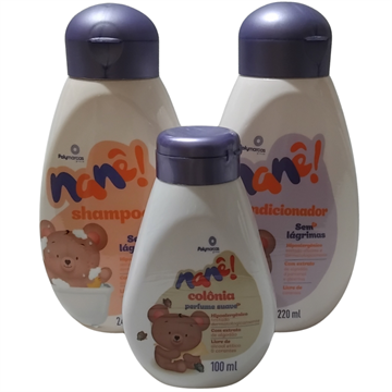 101409 Kit Nanê Shampoo e Condicionador + Colônia