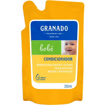 973795 Condicionador Suave Tradicional Granado Bebê Refil 250ml
