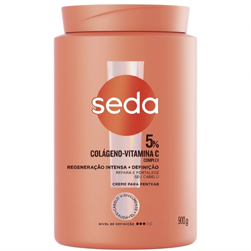 107694 Creme para Pentear Seda Colágeno-Vitamina C 900g