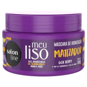 951921 Máscara de Hidratação Salon Line Matizadora Meu Liso 300g