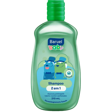 163572 Shampoo Baruel 2 em 1 Baby 210ml