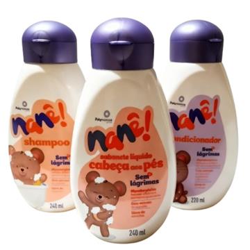 101408 Kit Nanê Shampoo e Condicionador + Sabonete Líquido