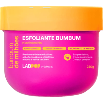 475197 Esfoliante Bumbum Labotrat Bumbum de Milhões 240g