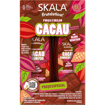 20317 Shampoo e Condicionador Skala Frutástica Cacau