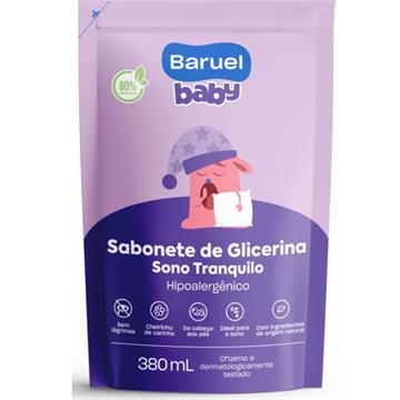 164302 Sabonete Líquido Baruel Sono Tranquilo Baby Refil 380ml