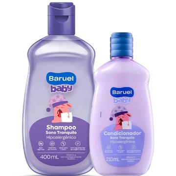 163152 Kit Shampoo e Condicionador Baruel Sono Tranquilo Baby