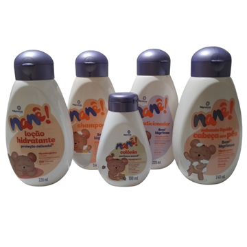 101404 Kit Nanê Shampoo e Condicionador + 3 Itens