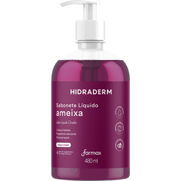 289147 Sabonete Líquido Ameixa Hidraderm Farmax 480ml