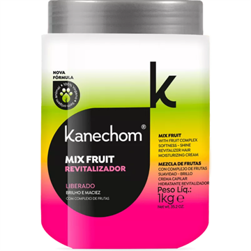65669 Máscara Hidratante Kanechom Mix Fruit Revitalizador 1kg