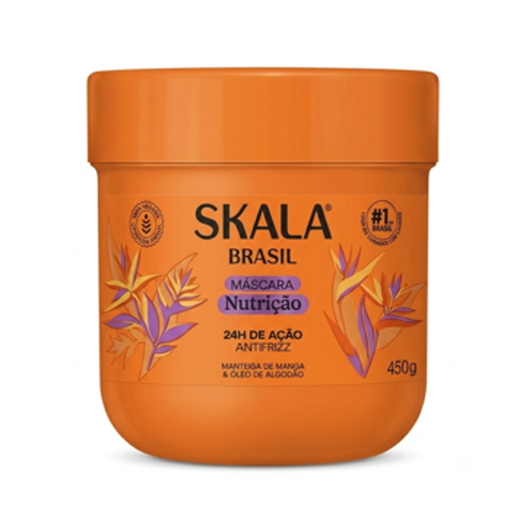 22939 Máscara de Nutrição Skala Ação Antifrizz 24h 450g