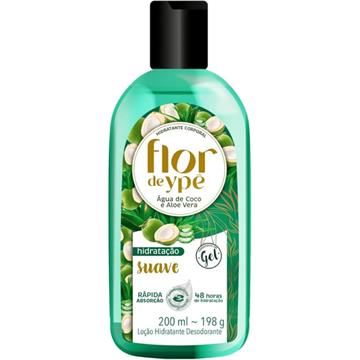 908242 Loção Hidratante Desodorante Flor de Ypê Água de Coco e Aloe Vera 200ml