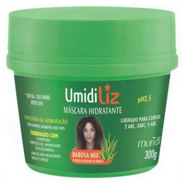 115257 Máscara Hidratação Babosa Mix Umidiliz muriel 300g