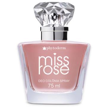 169982 Deo Colônia Spray Phytoderm Miss Rose 75ml