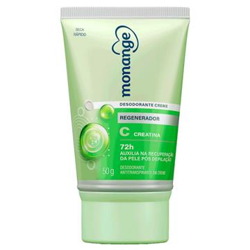 355038 Desodorante em Creme Monange Creatina Regenerador 50g