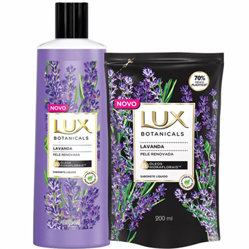 141563 Sabonete Líquido Lux Lavanda Pele Renovada Botanicals + Refil