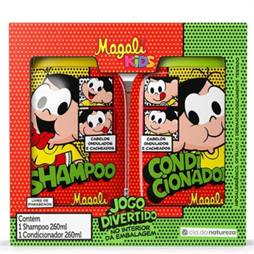 833755 Shampoo e Condicionador Magali Cabelos Ondulados e Cacheados Cia da Natureza