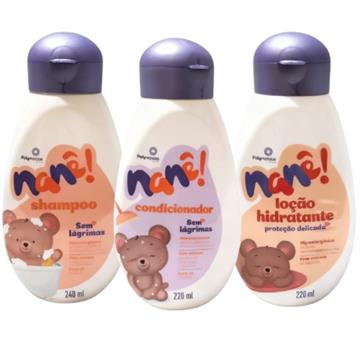 101410 Kit Nanê Shampoo e Condicionador + Hidratante Corporal