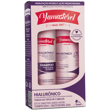 25900 Shampoo + Creme Yamasterol Hialurônico Multifuncional 320g