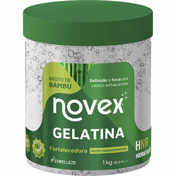 508373 Gelatina Novex Fortalecedora Broto de Bambu 1kg