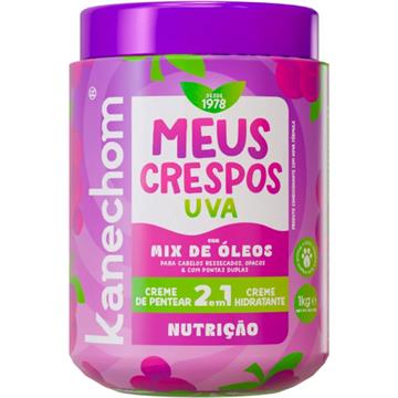 206030 Creme de Nutrição Kanechom Uva com Mix de Óleos 2 em 1 1kg