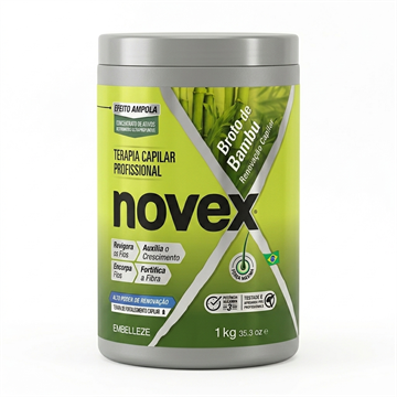 11347 Creme de Tratamento Novex Broto de Bambu Ultraprofundo Embelleze 1kg