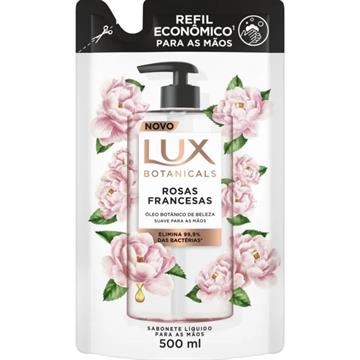 86074 Sabonete Líquido Lux Rosas Francesas Pele Macia Botanicals Refil 500ml