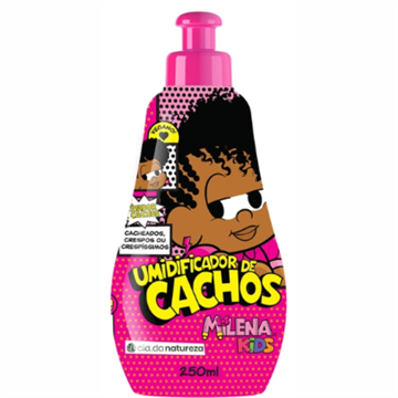 830112 Umidificador de Cachos Milena Kids Cabelos Cacheados, Crespos e Crespíssimos Cia da Natureza 250ml