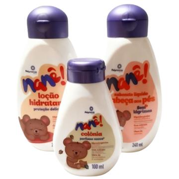 101189 Hidratante Corporal + Colônia Nanê + Sabonete Líquido