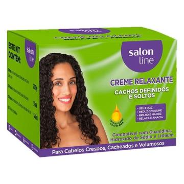 344518 Creme Relaxante Cachos Deinidos e Soltos Salon Line