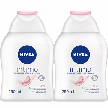 141585 Kit Sabonete Íntimo Nívea Suave Camomila - 2 unidades