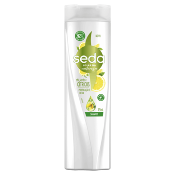 37564 Shampoo Seda Recarga Natural Pureza Detox 325ml