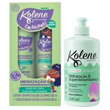 293988 Shampoo e Condicionador Kolene Cachinhos + Creme para Pentear