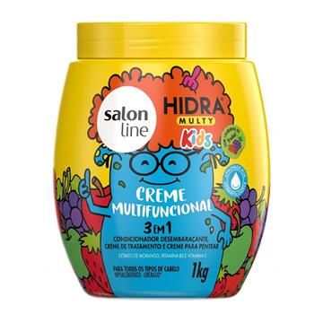 326136 Creme Multifuncional Salon Line Todos os Cabelos Kids 3 em 1 1kg
