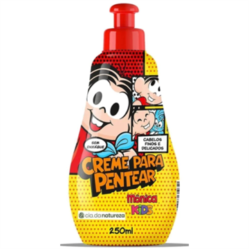 614651 Creme para Pentear Mônia Kids Cabelos Finos e Delicados Cia da Natureza 250ml