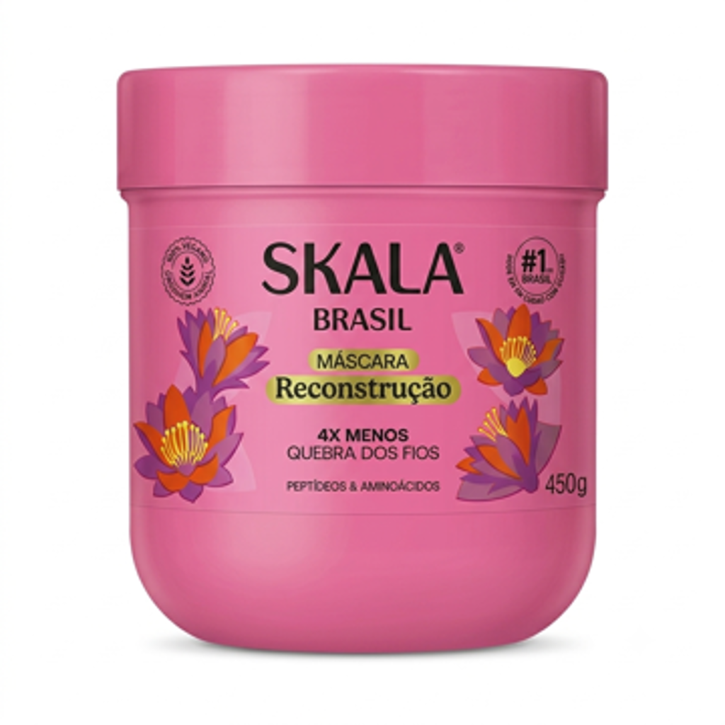 22946 Máscara de Reconstrução Skala 4X Menos Quebra dos Fios 450g