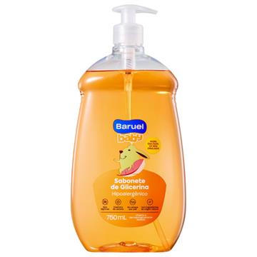 163046 Sabonete Líquido Baruel Com Glicerina Baby 750ml