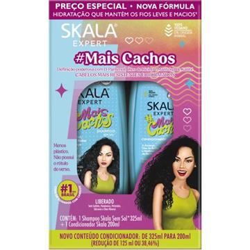 213852 Shampoo e Condicionador Skala Mais Cachos