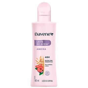 940518 Loção Corporal Davene Flor de Algodão Leite de Aveia 180ml