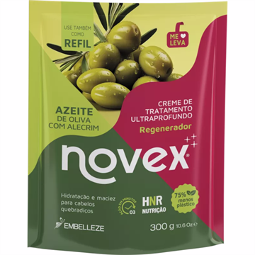 507086 Creme de Tratamento Novex Azeite de Oliva com Alecrim Refil 300g
