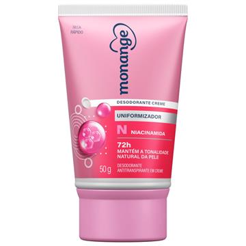 355021 Desodorante em Creme Monange Niacinamida Uniformizador 50g