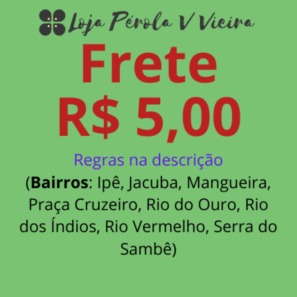 100000 Frete Especial (Regras na Descrição)