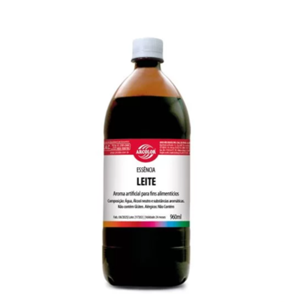 Aroma Líquido Sabor Leite 960 ml - ARCOLOR
