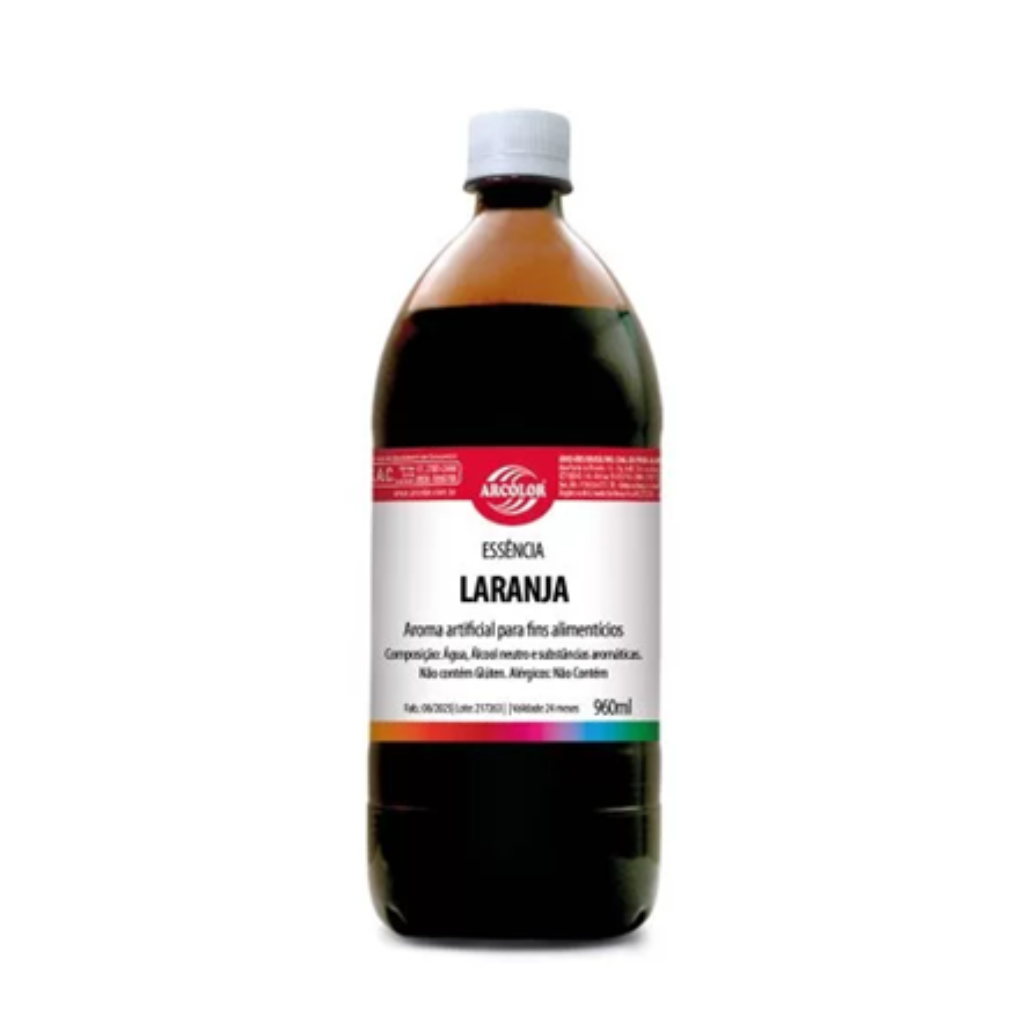 Aroma Líquido Sabor Laranja 960 ml - ARCOLOR