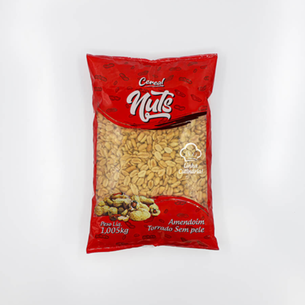 Amendoim Torrado em Metades 1,05 Kg - NUTS
