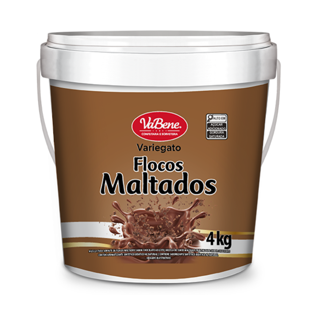 Variegato Flocos Maltados 4 Kg - VABENE