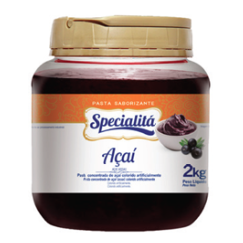 ***Pasta Saborizante Açaí 2 Kg - SPECIALITÁ