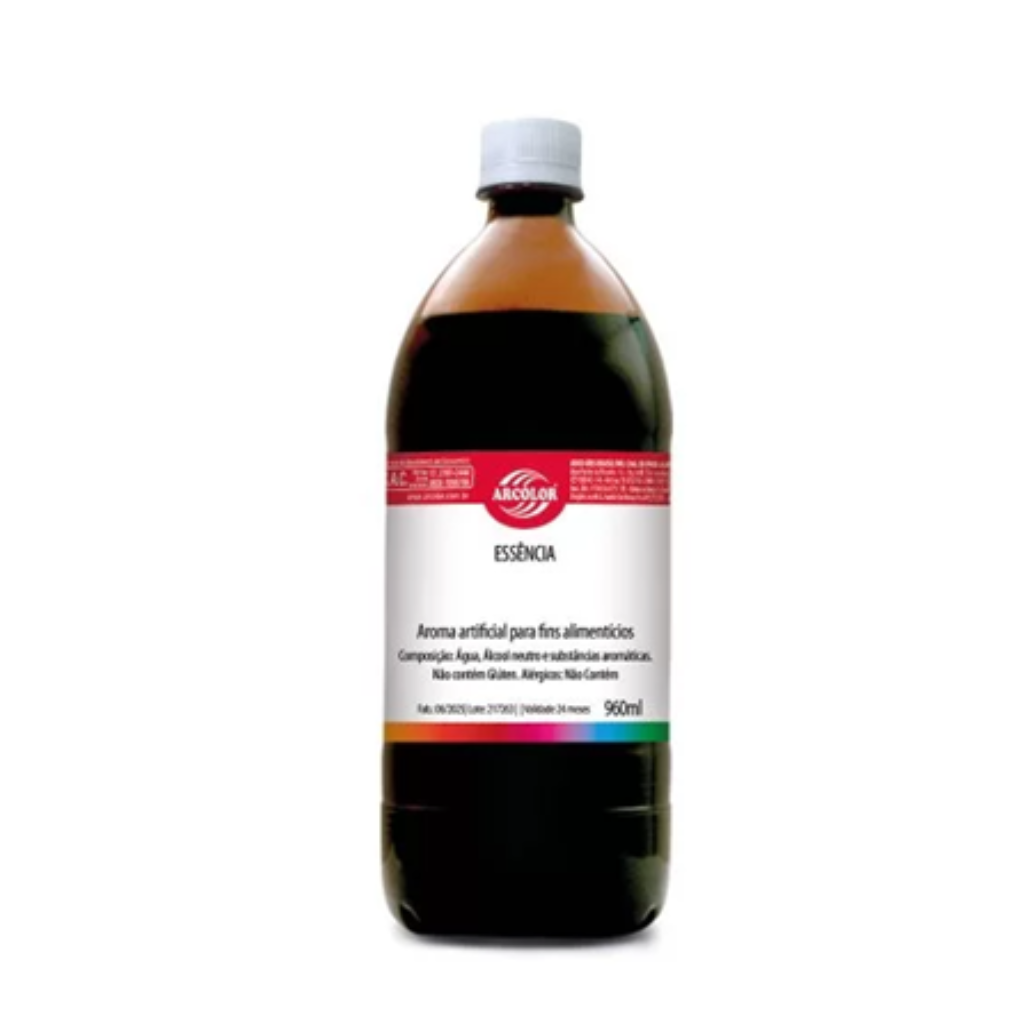 Aroma Liquido Sabor Morango 960 ml - ARCOLOR